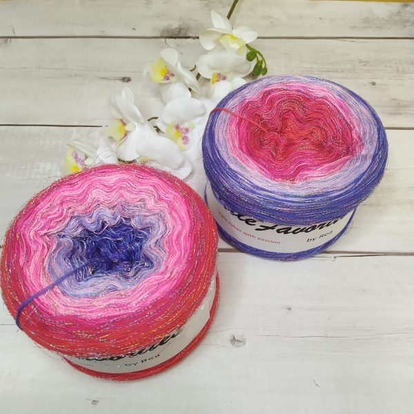 Little Favorittes by Rea - 50% bavlna/ 50% akryl- Pink Lady - 1250m/3nitka VÝPRODEJ