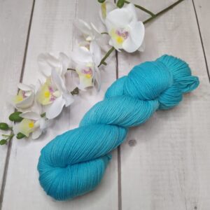 BIOSock Organic - 75% merino organic 25% nylon biodegradable – 1 přadeno 100g L007- Tyrkys