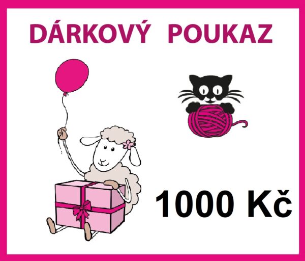 Dárkový poukaz 1000Kč