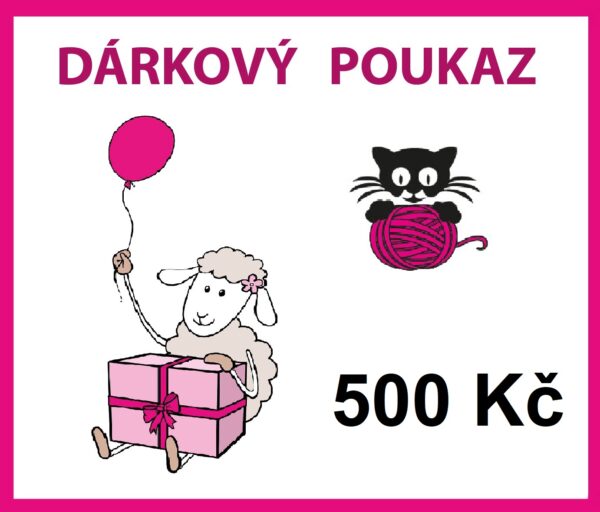 Dárkový poukaz 500Kč