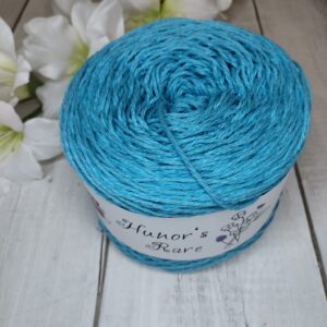SAFI - 53% hedvábí, 47% bavlna - Aqua splash - 200g