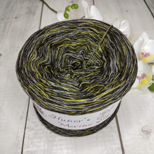 100% Merino s hedvábnou nitkou - 200g - K027