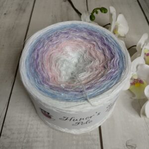 Duhové klubíčko Polo- 50% recyklovaná bavlna, 50% polyester- Frozen