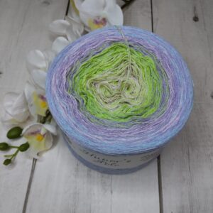 Duhové klubíčko Polo- 50% recyklovaná bavlna, 50% polyester- D004