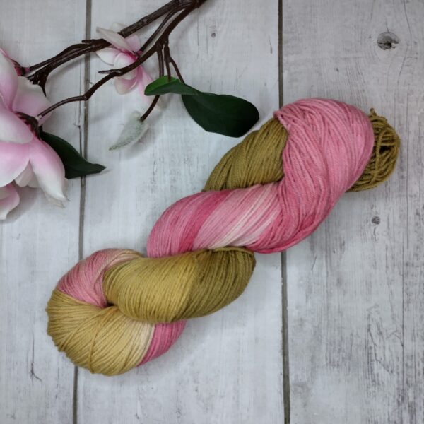 BIOSock Organic - 75% merino organic 25% nylon biodegradable – 1 přadeno 100g- TM10 - barveno přírodou