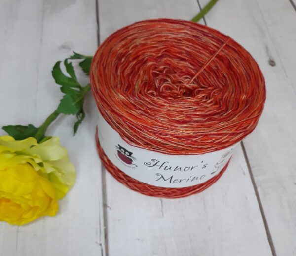 100% Merino s hedvábnou nitkou - 200g - K050